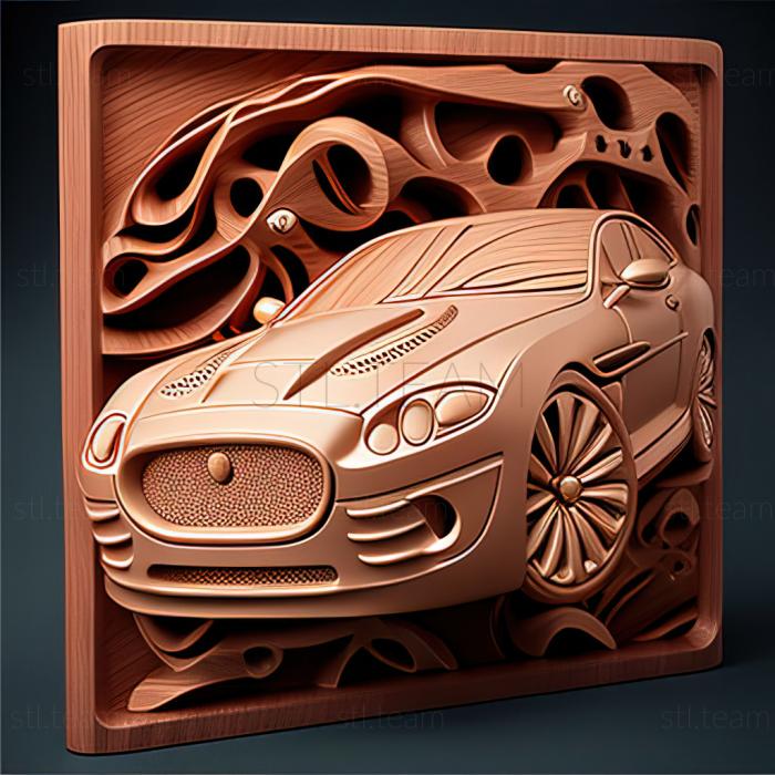 3D model Jaguar XK (STL)